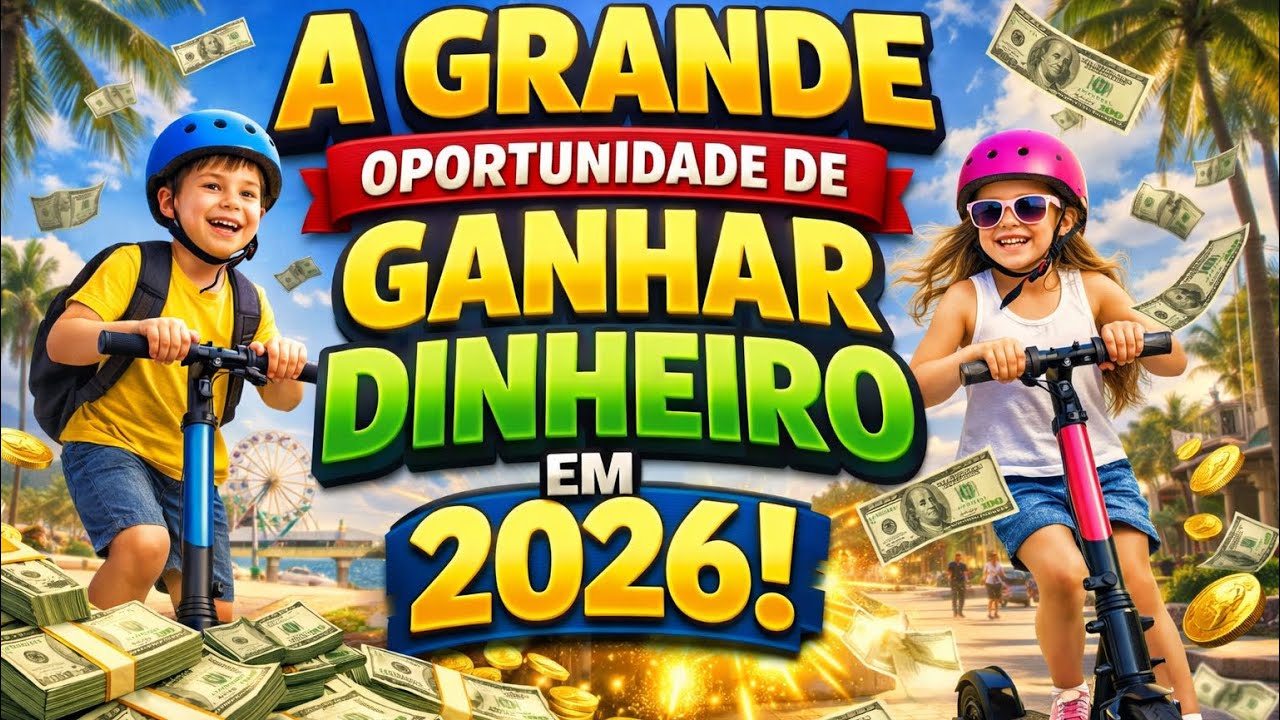 A Grande Oportunidade de Ganhar Dinheiro em 2026 é essa (Eu Vou Te Provar!)