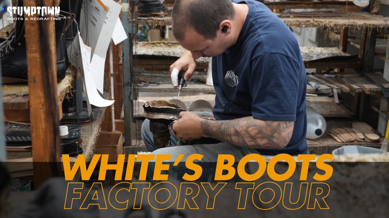 English subtitle available.【工場を余すところなく公開】WHITE'S BOOTSの工場レポート！伝統的な職人技とサスペンダー池岡のホワイツ愛に迫る40分