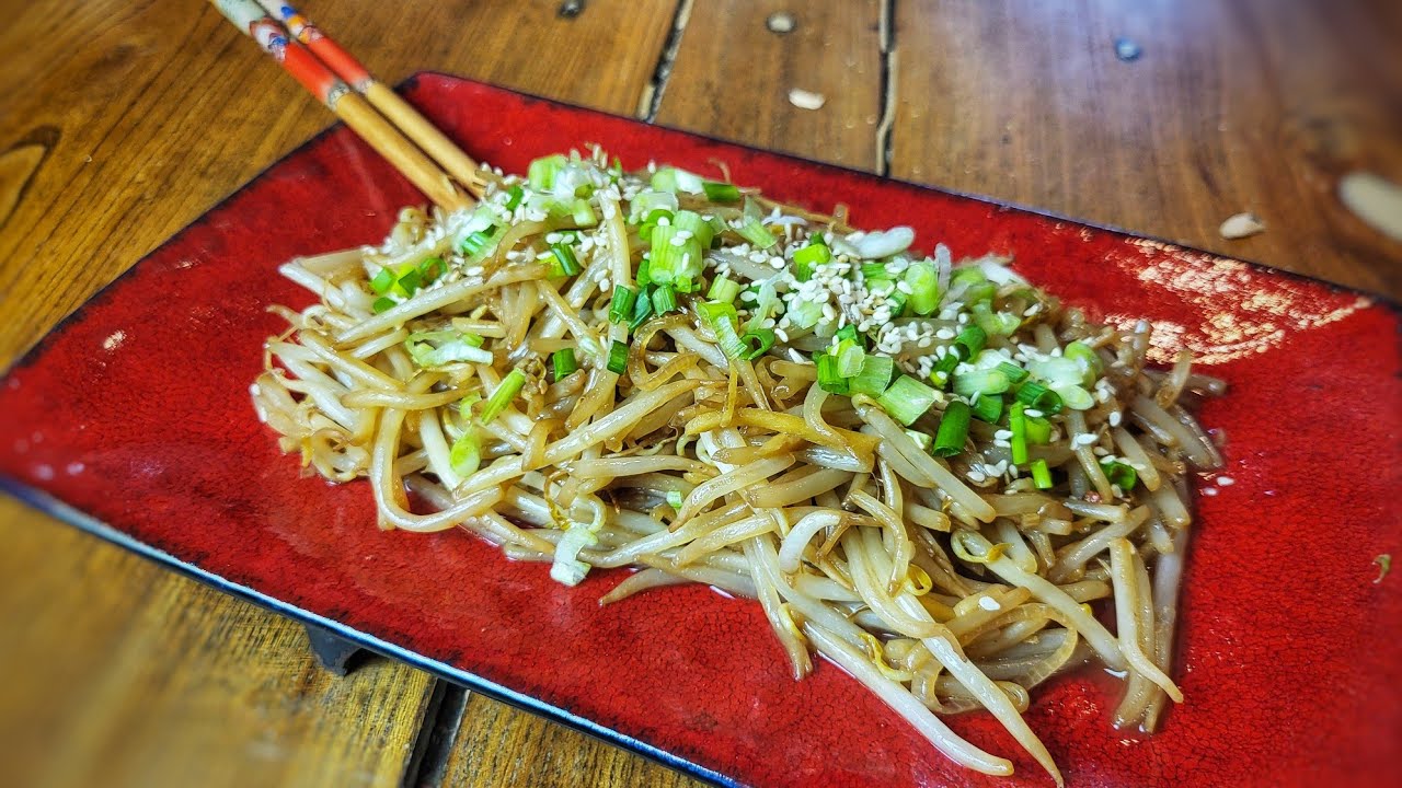 GERMES DE SOJA SAUTÉS, recette végétarienne