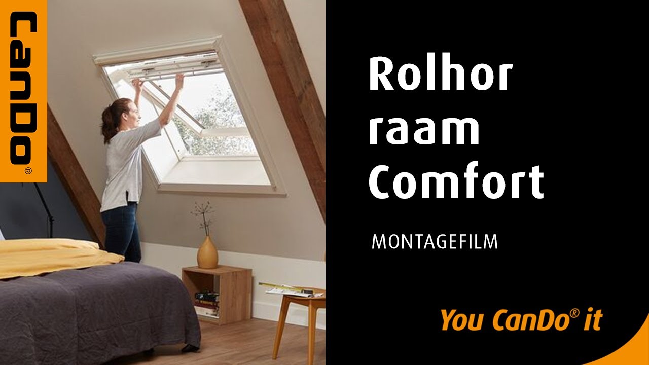 CanDo Rolhor raam Comfort montagefilm