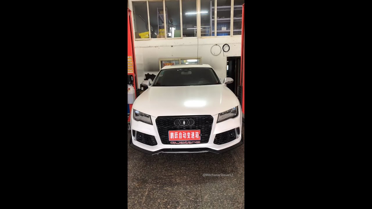 Audi Model 0B5 Transmission, replace clutch disc, & valve body