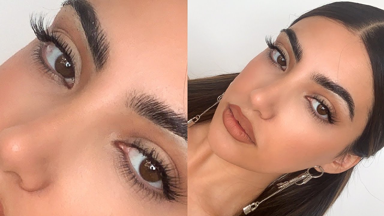 you NEED to try my new false eyelash hack...