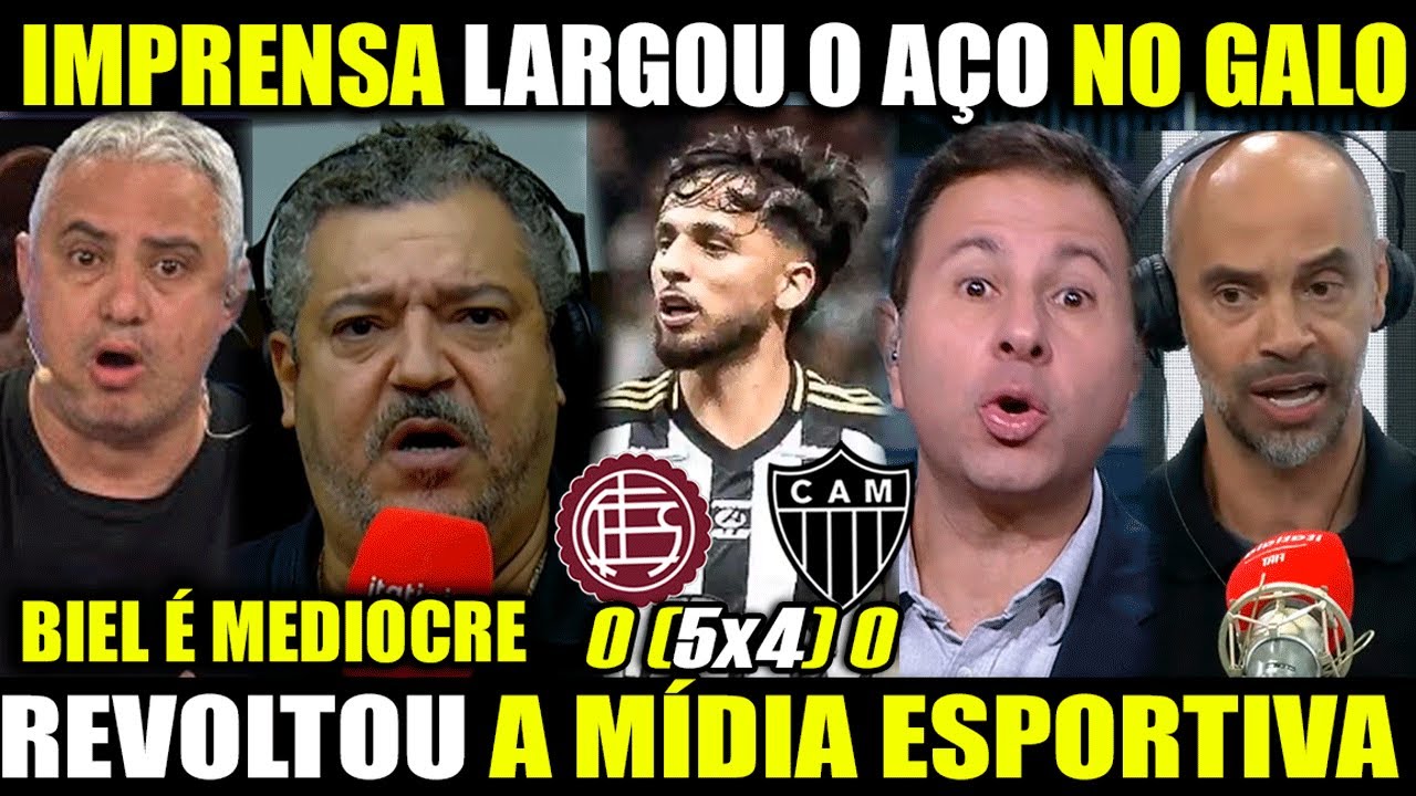 IMPRENSA DE TODO BRASIL LARGA O A&Ccedil;O NO GALO! ATL&Eacute;TICO PERDE A FINAL DA SUL-AMERICANA