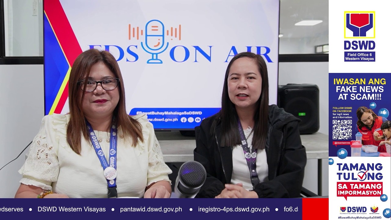DSWD FO VI FDS on Air Feb 13, 2026