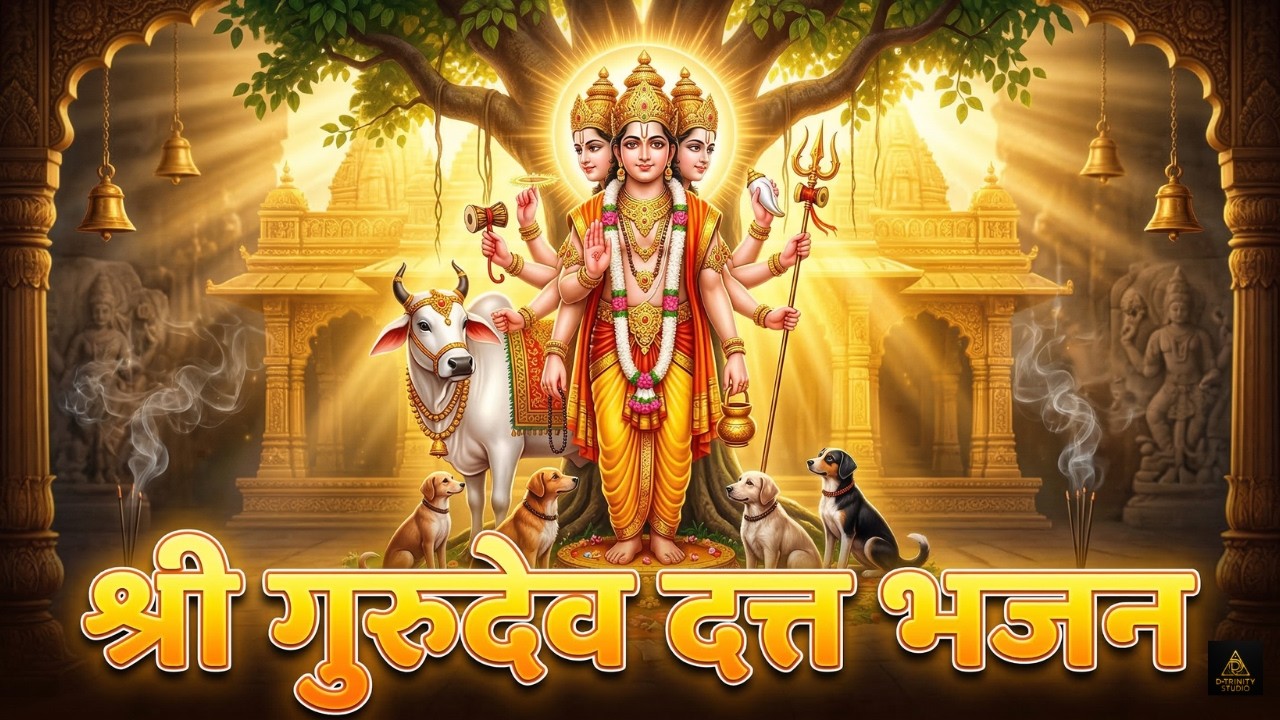 श्री गुरुदेव दत्त भजन Official Song  New Devotional Bhajan 2026  Dattatreya Jayanti  D Trinity Studi