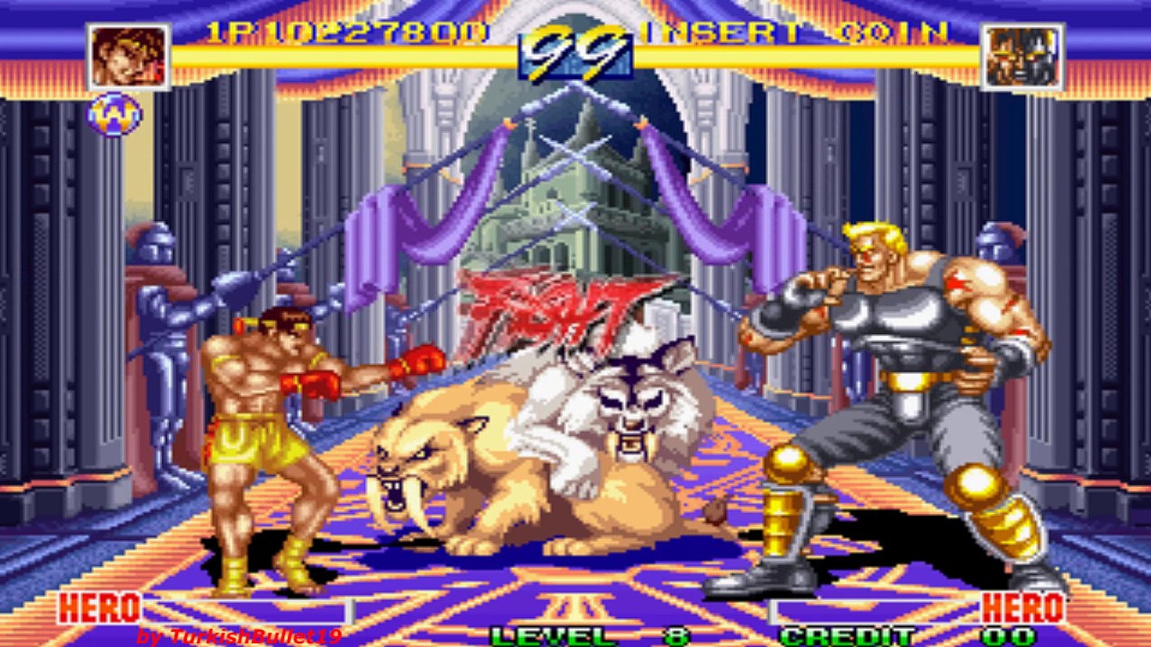 World Heroes Perfect (World) (Arcade) - (Longplay - Shura Nai Khanomtom | Level 8 Difficulty)