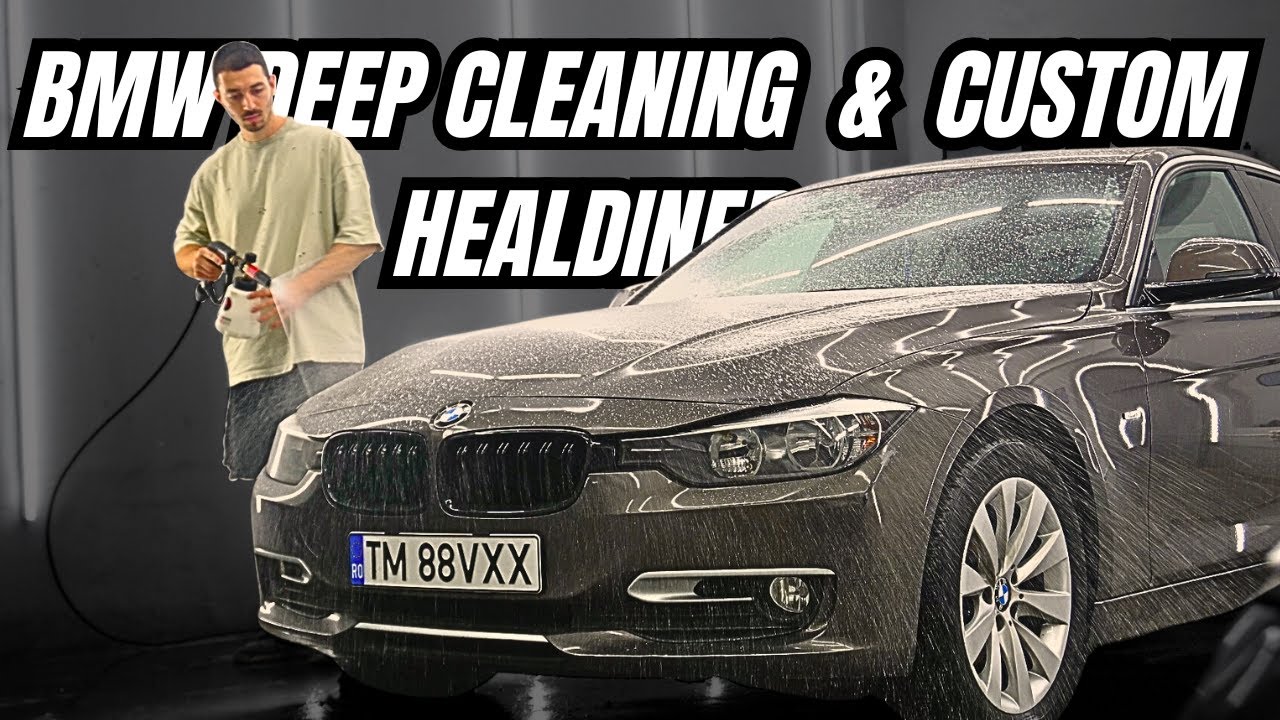 BMW F30 Interior Detailing & Alcantara Headliner - Car Detailing