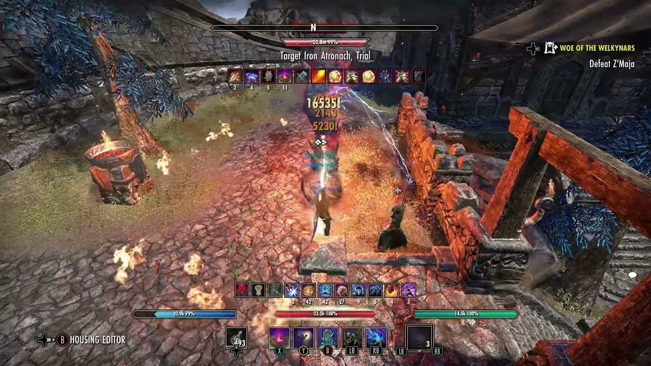 96k Elemental Catalyst Magicka Necromancer (Staves; DoT) Flames of Ambition | Support EC MagCro DPS