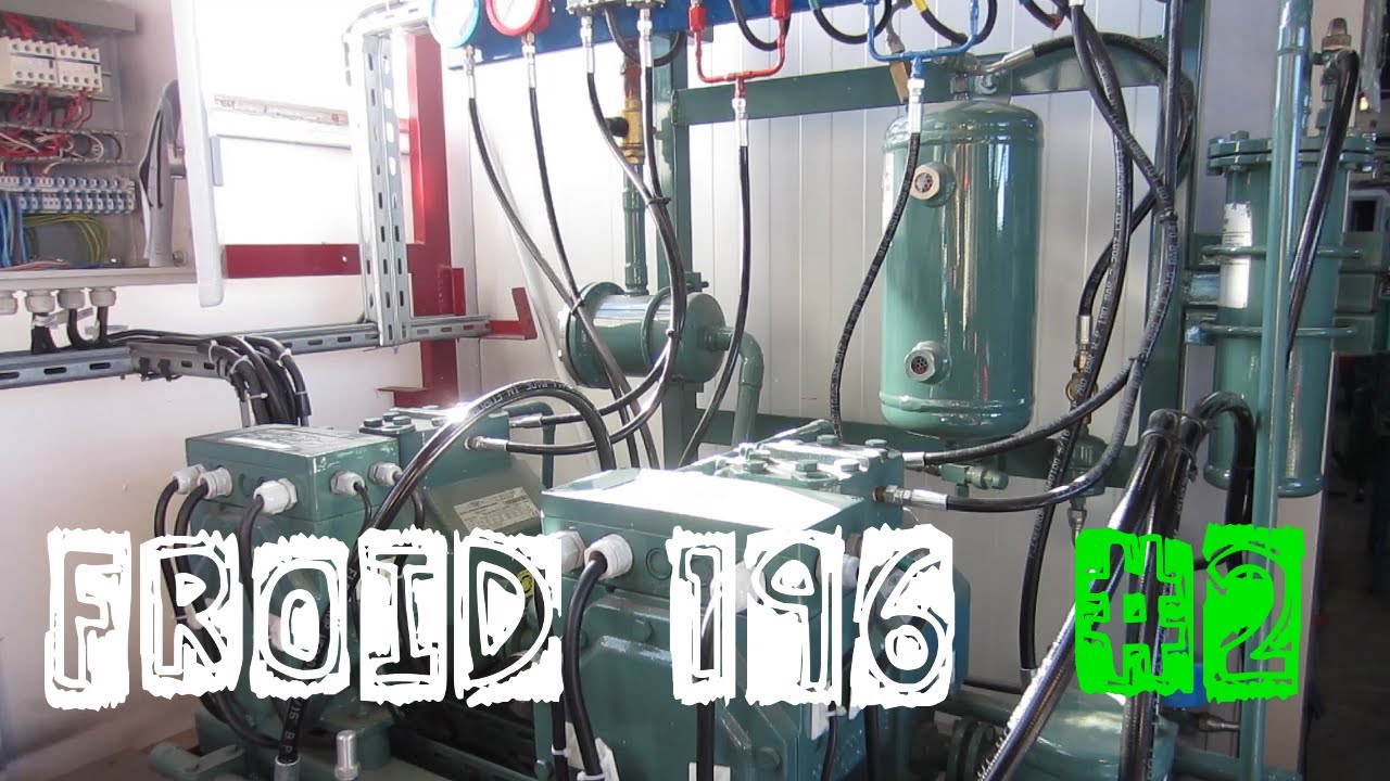 Froid196-La centralette-02/11-Autoformation sur l'EWCM900/S et schéma frigorifique de la centrale