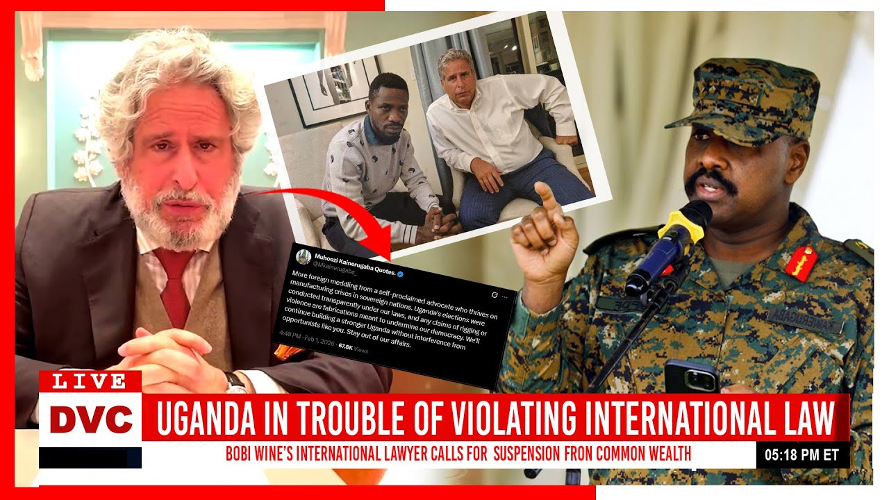 BREAKING: BOBIWINE'S US LAWYER HITS HARD! GEN.MUHOOZI IN FEAR OF INTERNATIONAL LAW REPERCUSSIONS
