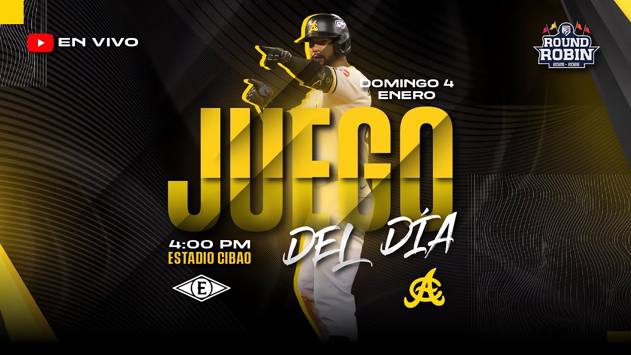 LEONES DEL ESCOGIDO VS &Aacute;GUILAS CIBAE&Ntilde;AS | ESTADIO CIBAO | 4 DE ENERO