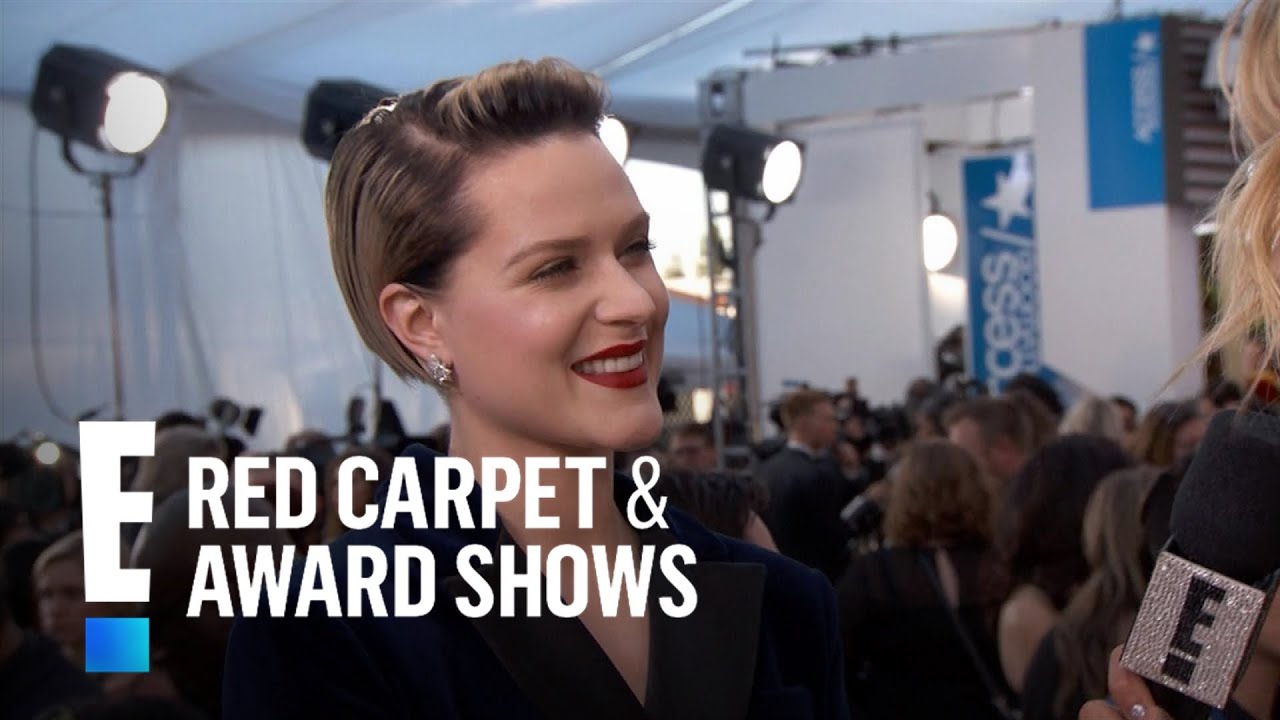 Why Evan Rachel Wood Wore a Suit to 2017 SAG Awards | E! Red Carpet & Award Shows