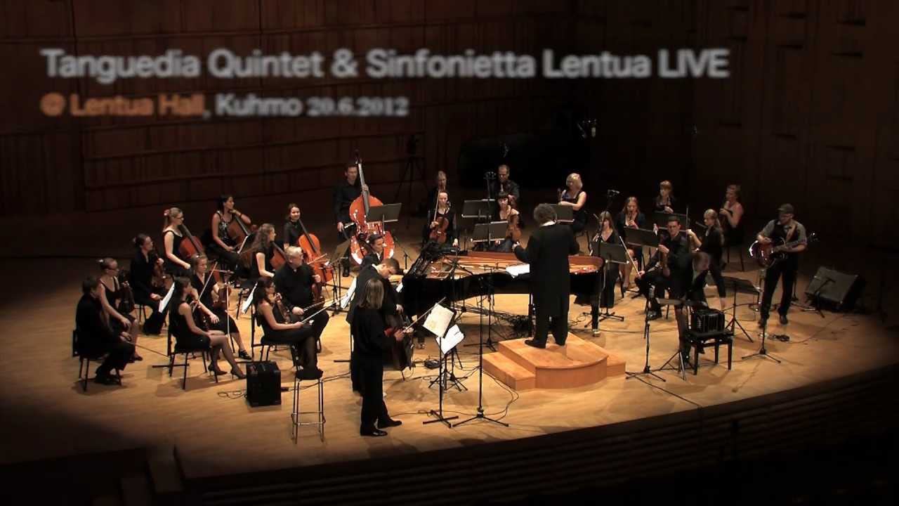 Tanguedia Quintet & Sinfonietta Lentua: Concierto Para Quinteto (Piazzolla/orch. Sandås)