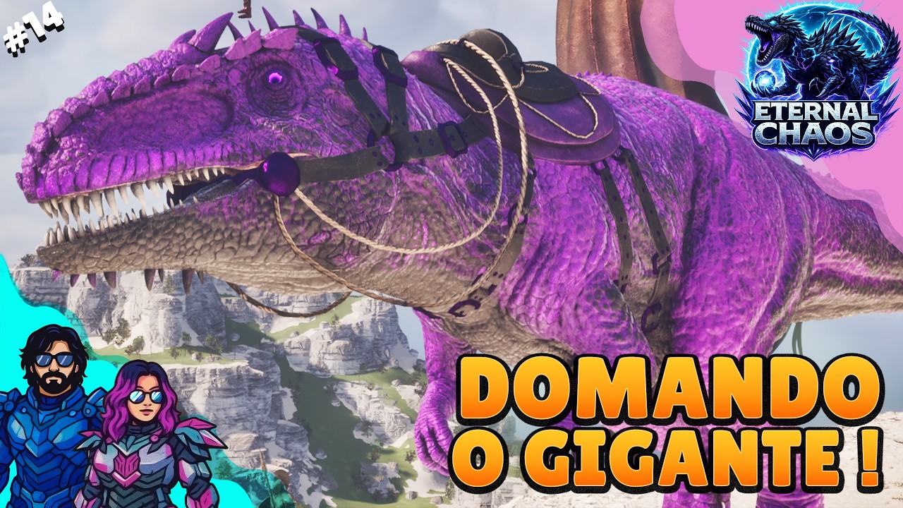A SORTE VIROU para nos ! Domando TODOS os VOIDS e o destemido GIGA! | Ark Eternal Chaos