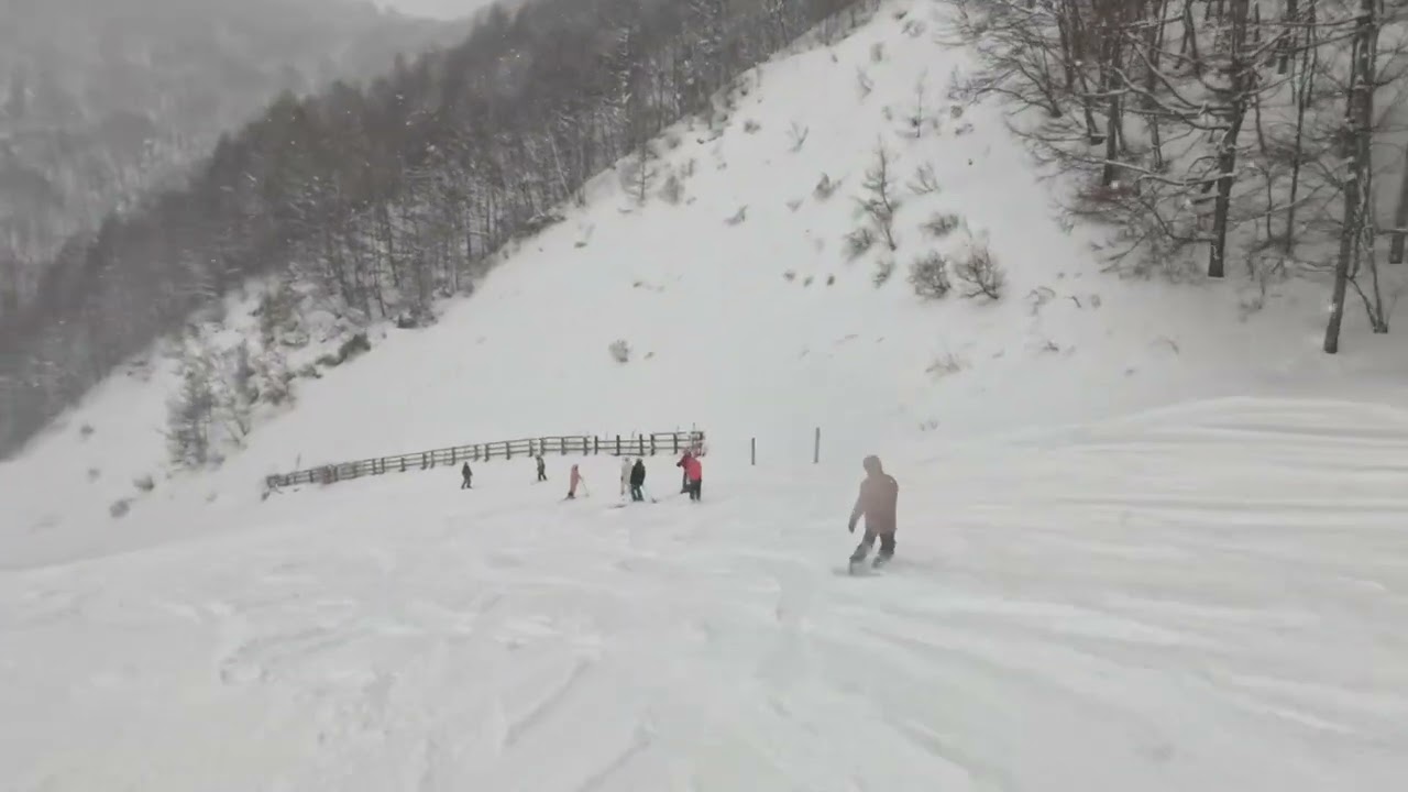 スキー 2026 01 31ホワイトワールド尾瀬岩鞍スキー場 01 ミルキーウェイコース