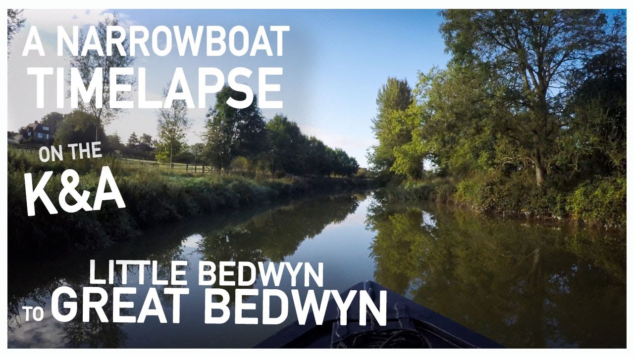 021.02 -  Little Bedwyn to Great Bedwyn || A Narrowboat Time-Lapse on the Kennet & Avon