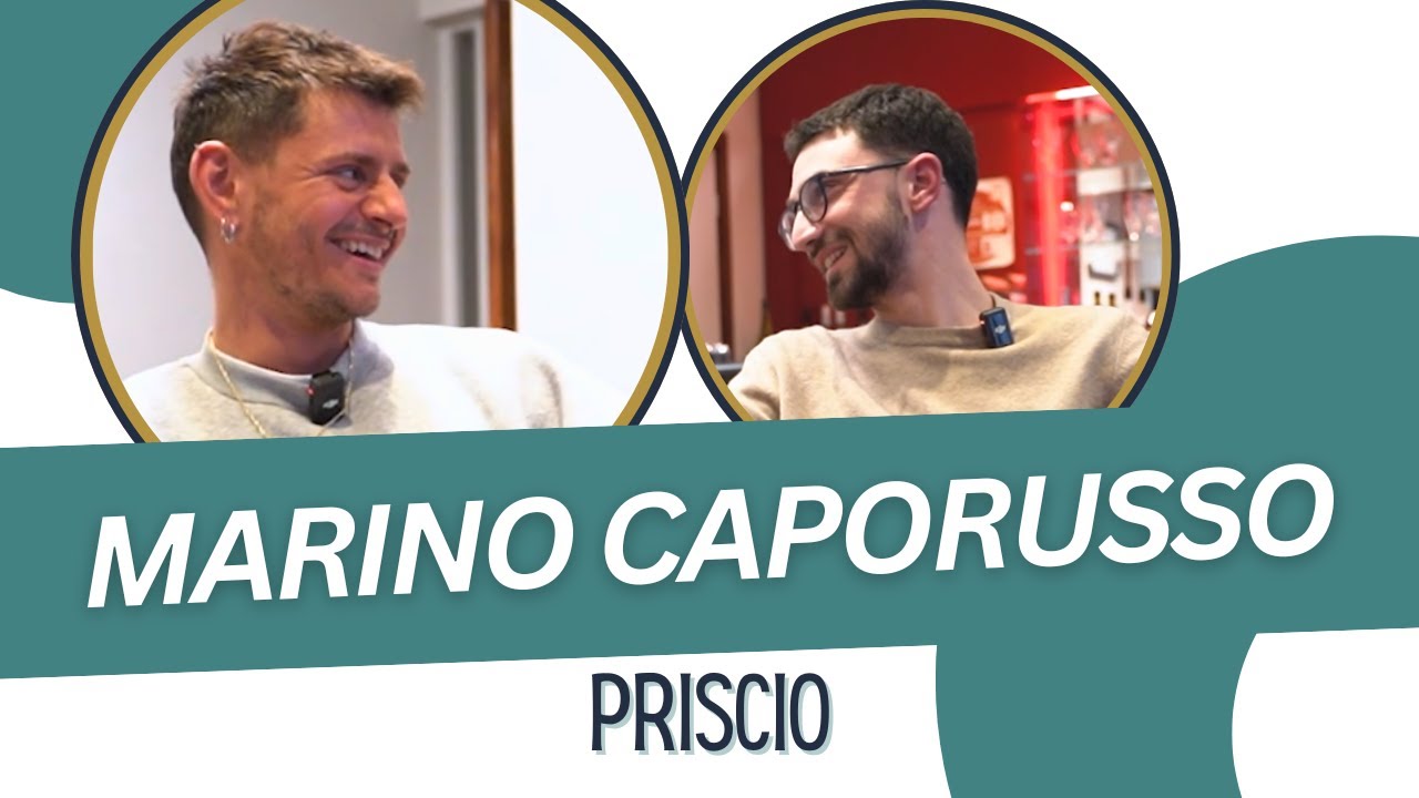 IL TALENTO PUGLIESE DIETRO LE QUINTE DELLA MODA - MARINO CAPORUSSO A PRISCIO