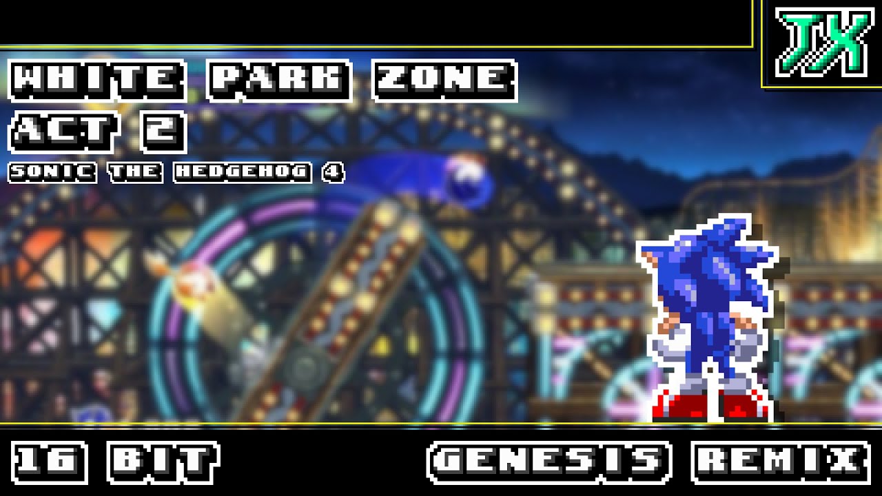[16-Bit;Genesis]White Park Zone Act 2 - Sonic the Hedgehog 4
