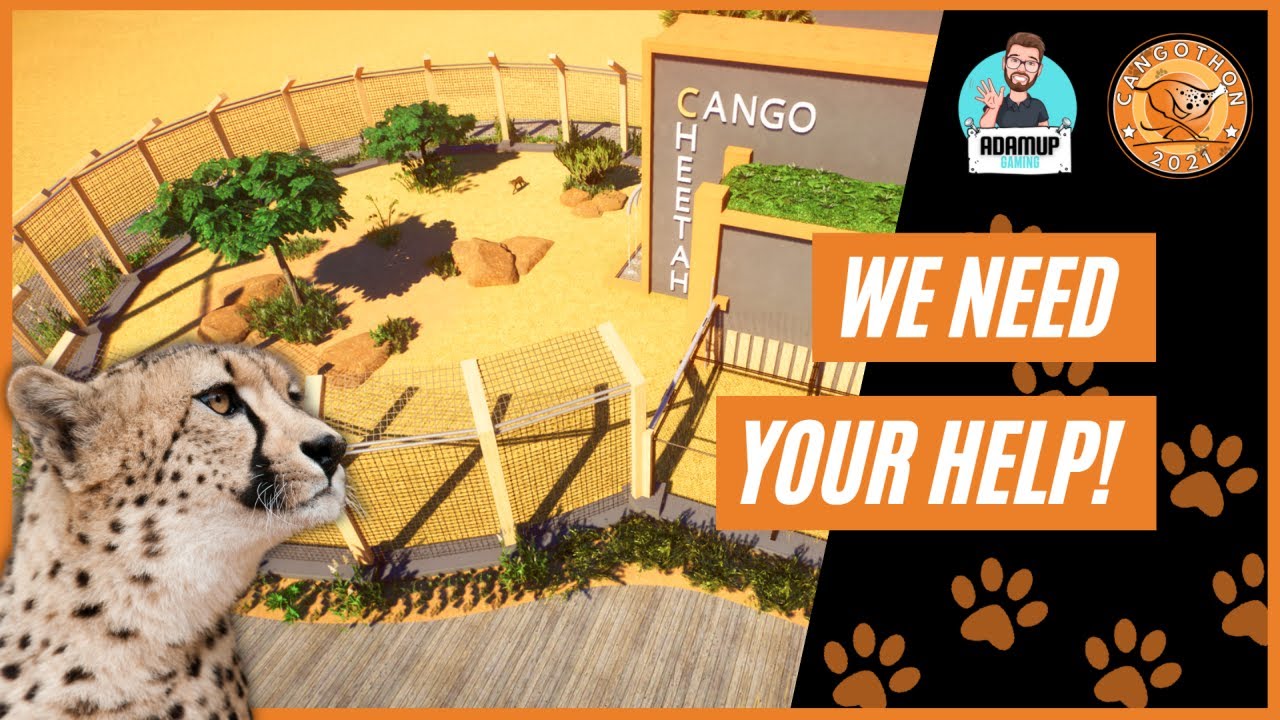 Planet Zoo : Unique Cheetah Habitat Creation - Cangothon2021