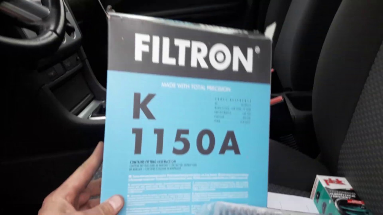 wymiana filtra kabinowego Ford Focus mk2