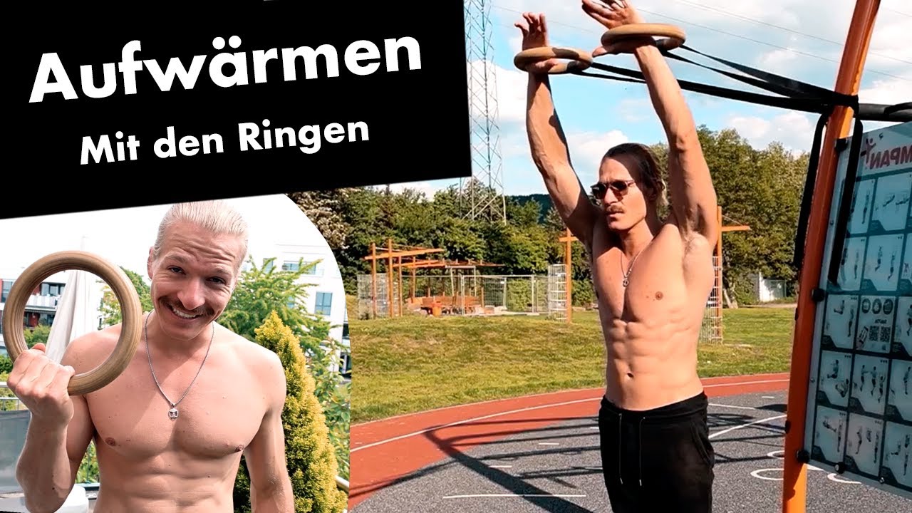 Richtig Aufwärmen mit Gymnastik Ringen