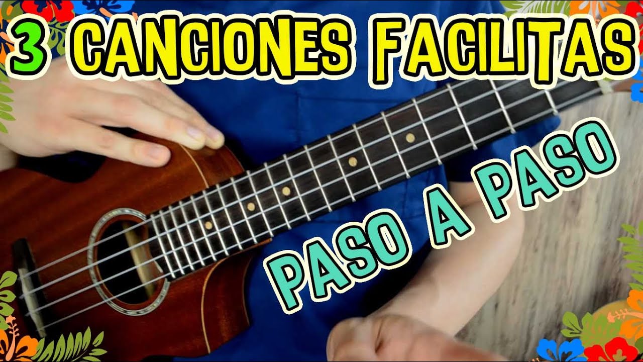 3 CANCIONES SUPER FÁCILES EN UKULELE ¡PUEDES TOCAR SI VAS COMENZANDO! Estrellita/ Oh Susana/Can can