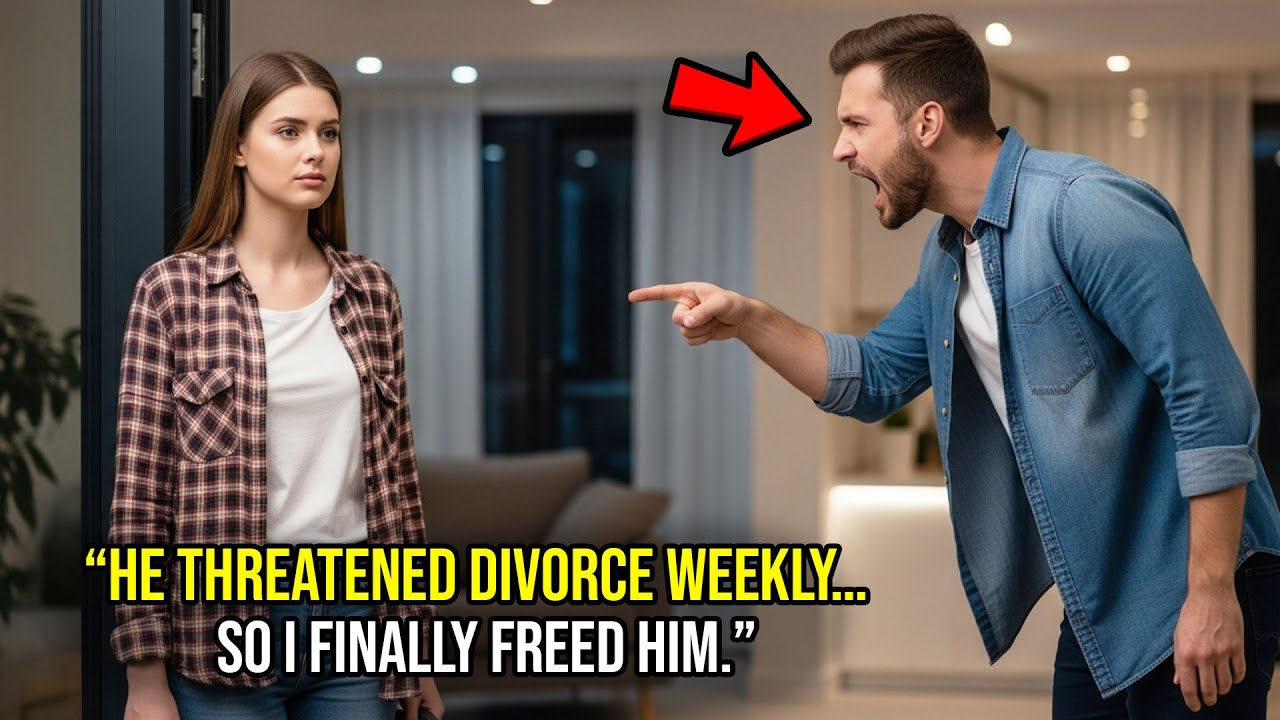 Мой муж каждую неделю угрожал мне разводом — поэтому я дала ему свободу, которую он никогда не хотел