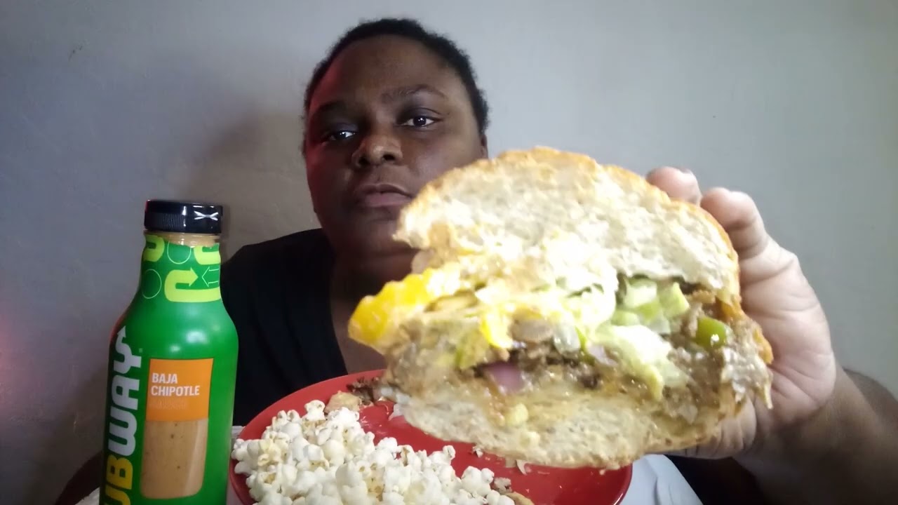 Philly cheese steak sub sandwich 