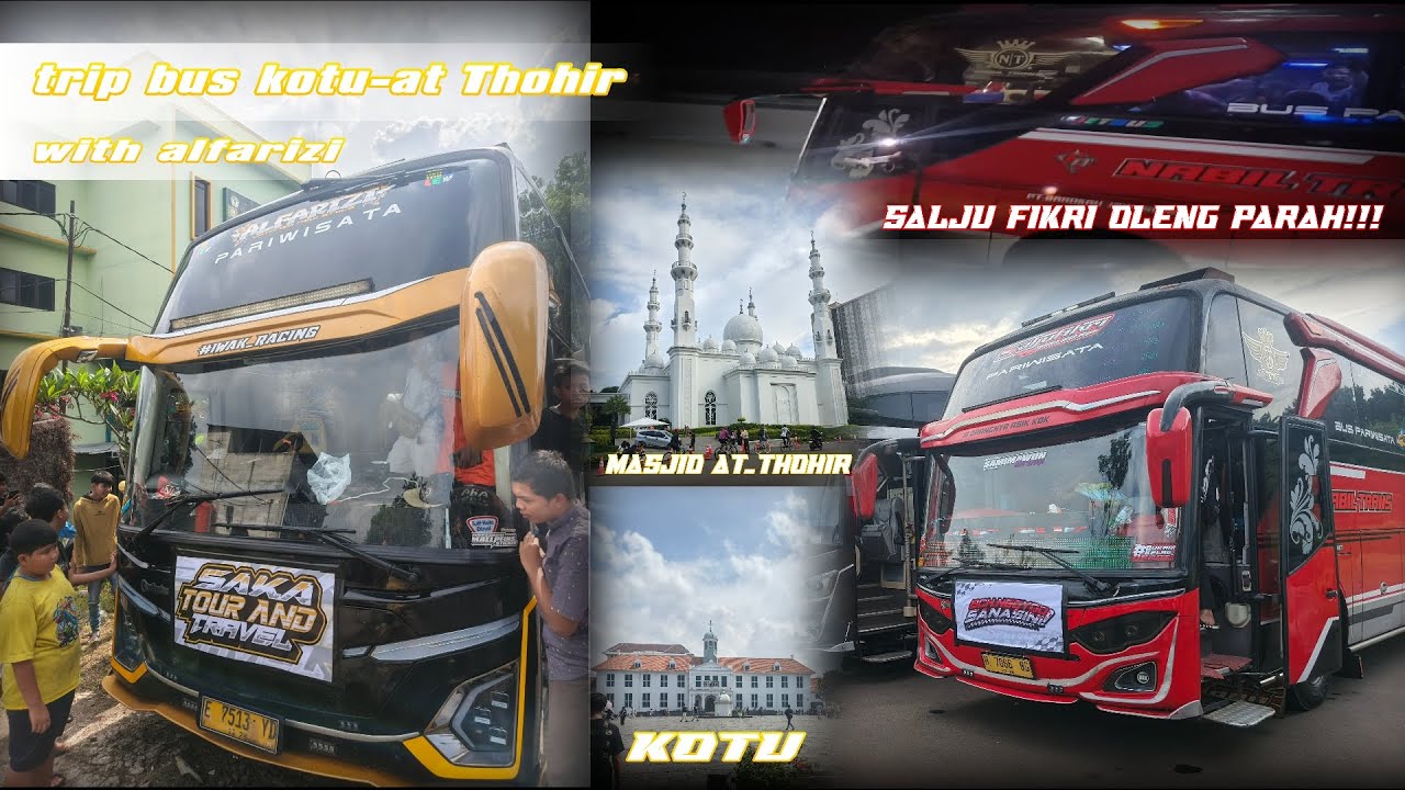 salju fikri oleng parah💢  trip bus kotu At-Thohir bersama alfarizi