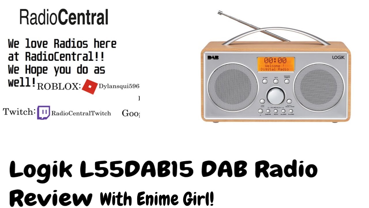 Logik L55DAB15 DAB Radio Review w/ Enime Girl