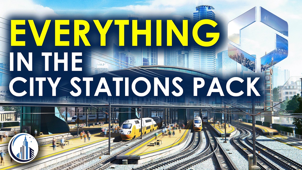 ВСЁ В Cities Skylines 2 City Stations CCP