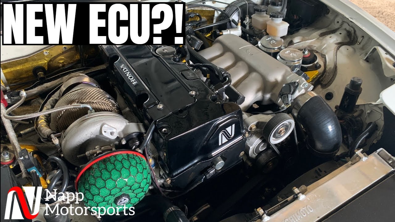 Turbo K Swapped Miata Finally Gets a New ECU!