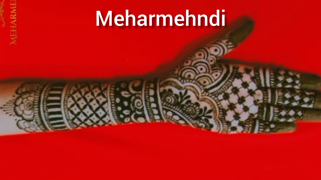 Front full hend mehndi design🥀 || mehndi design #youtubevideo#hennadesign #simplemehndi 