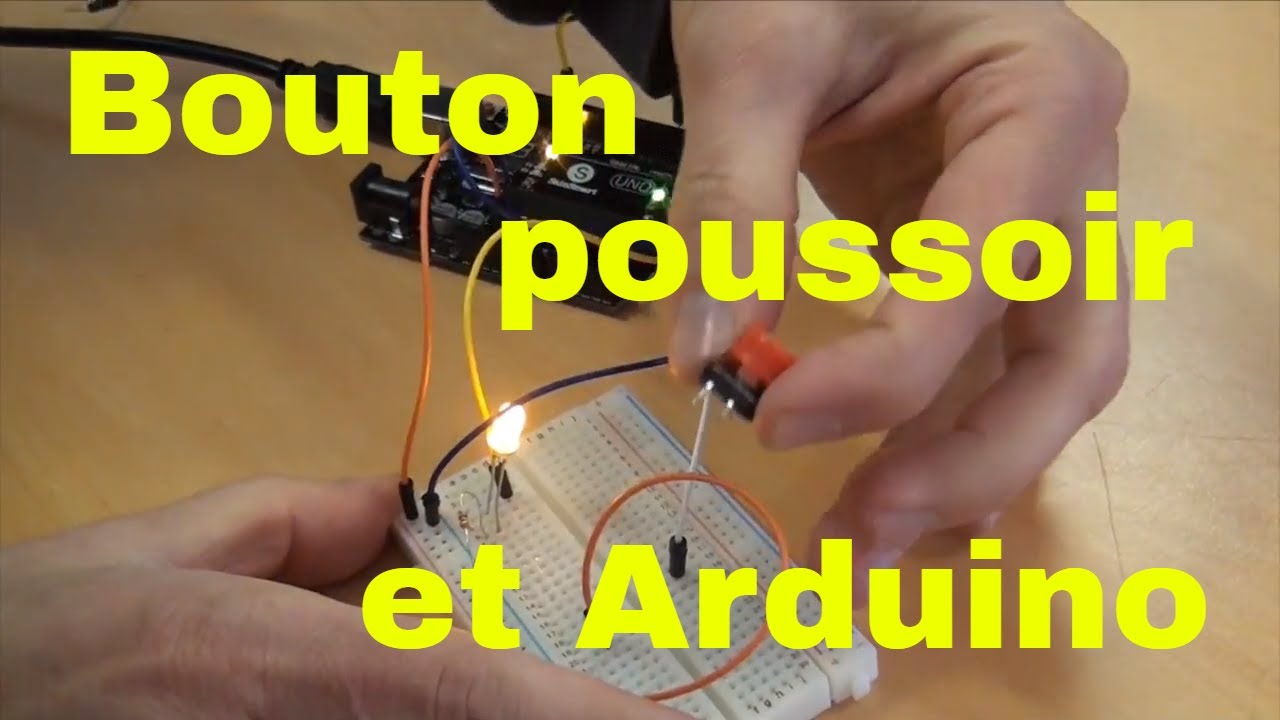 Arduino Bouton Poussoir en Entrée Numérique [digitalRead mémorise l'etatBouton]