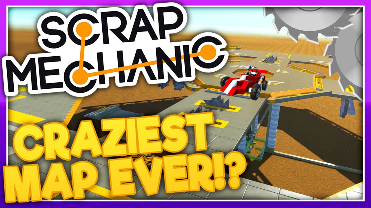 Scrap Mechanic :: MARIO KART DEATH ARENA!!! :: Let's Play Scrap Mechanic :: Ep 33