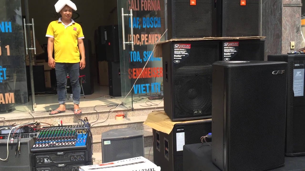 Việt Mới AUDIO cung cấp d&agrave;n loa &acirc;m thanh đ&aacute;m cưới về Nha Trang