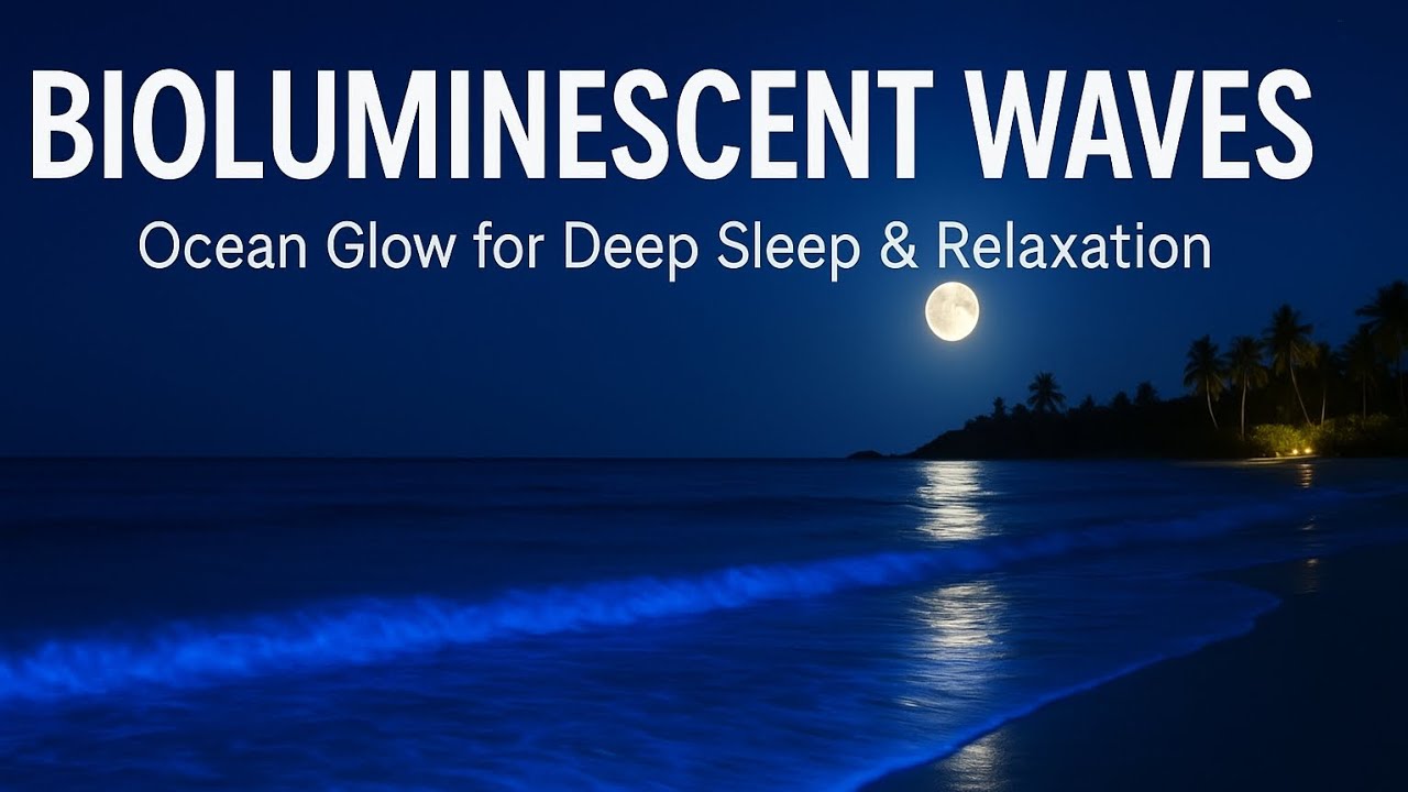 Bioluminescent Waves &mdash; Deep Sleep & Ocean Glow Sounds 🌊✨