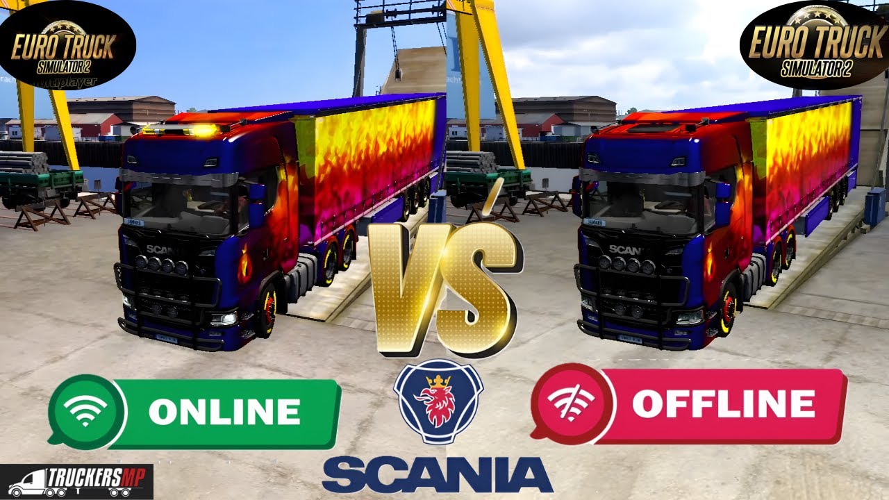 ETS2 Online vs Offline &ndash; Which is Better? 🚛 Multiplayer Chaos vs Singleplayer Realism
