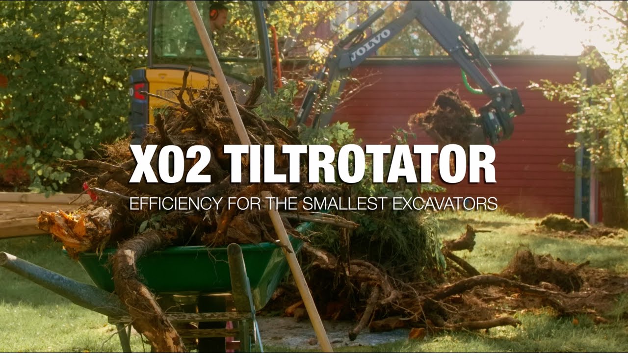 Steelwrist X02 tiltrotator