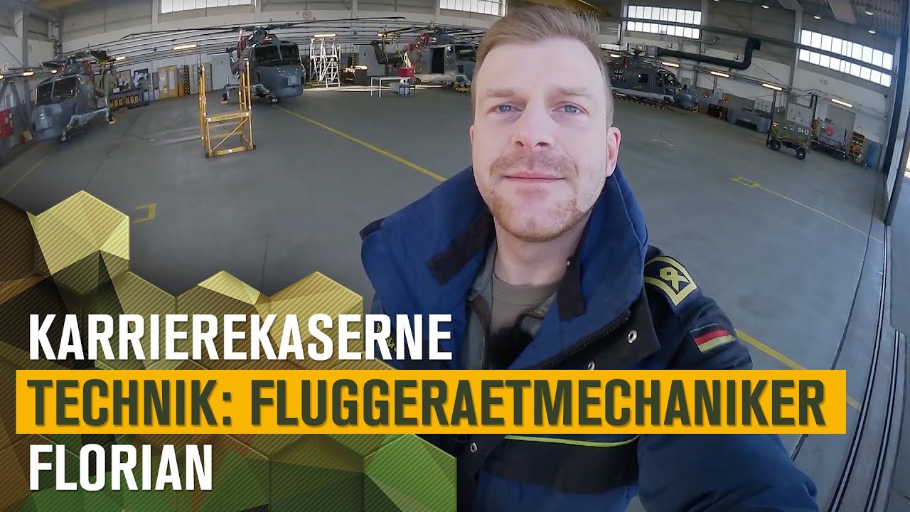 Fluggerätmechaniker Florian | KarriereKaserne Technik