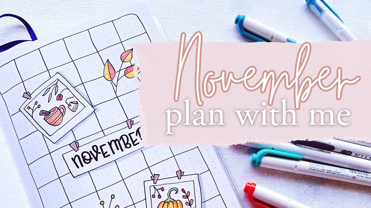 2022 November Bullet Journal Setup | Plan With Me