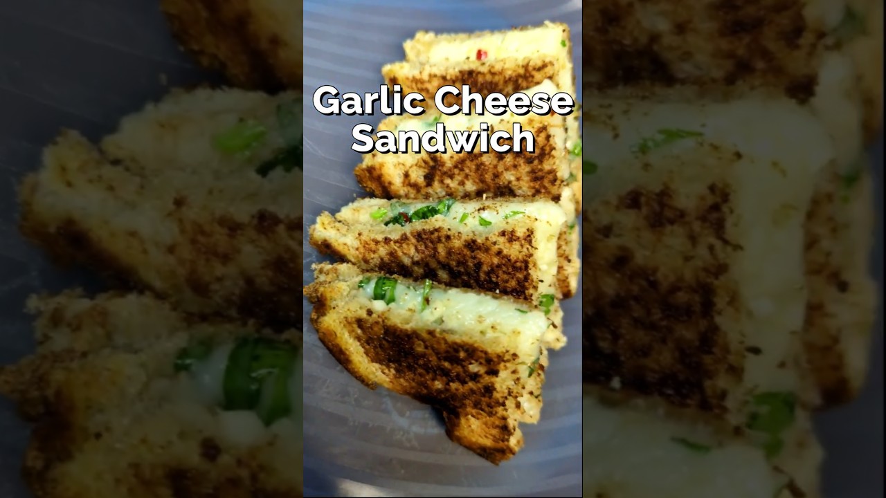 You must try this garlic cheese sandwich | Cheesy & Crispy | 