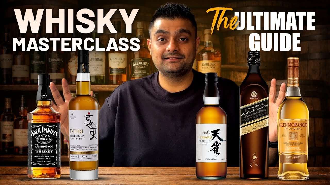 Whisky 101 to Pro: Making | Types | Ageing | Flavour Explained | Single Malt, Blended, Bourbon