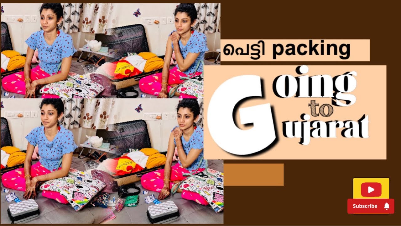 Kuch കാണാനുള്ള പെട്ടി packing 😍❤️ #shruthi_rajanikanth #travel #trending