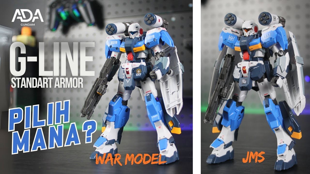 Pilih Mana❓ | Video Perbandingan HG G-Line War Model vs JMS #gundam #bootleg