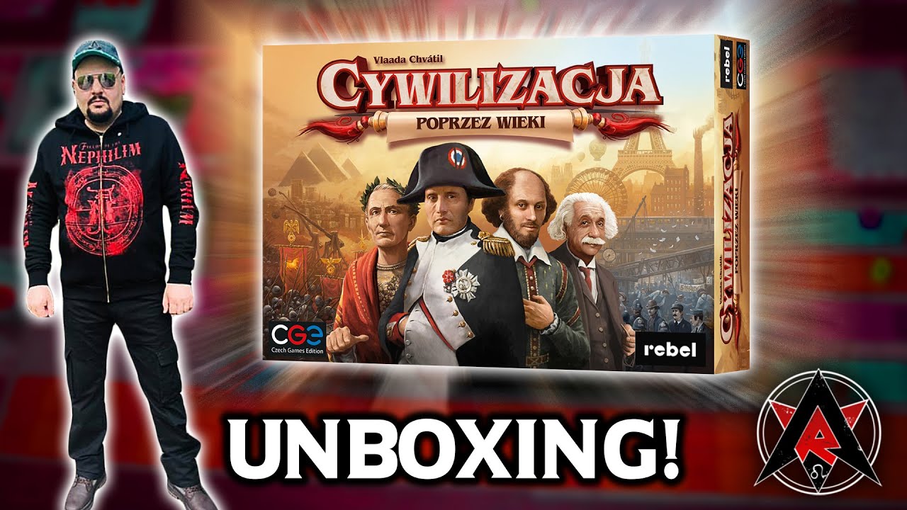 🔥 CYWILIZACJA POPRZEZ WIEKI - UNBOXING 🏰