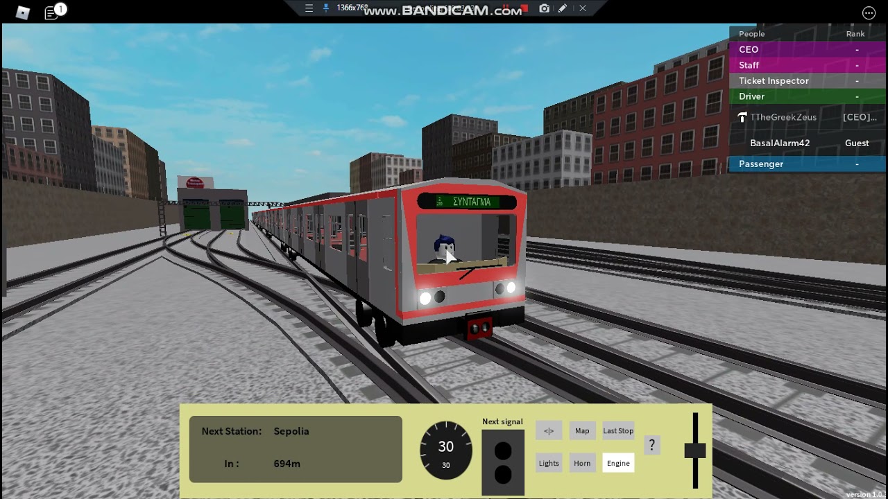 Roblox Athens Metro