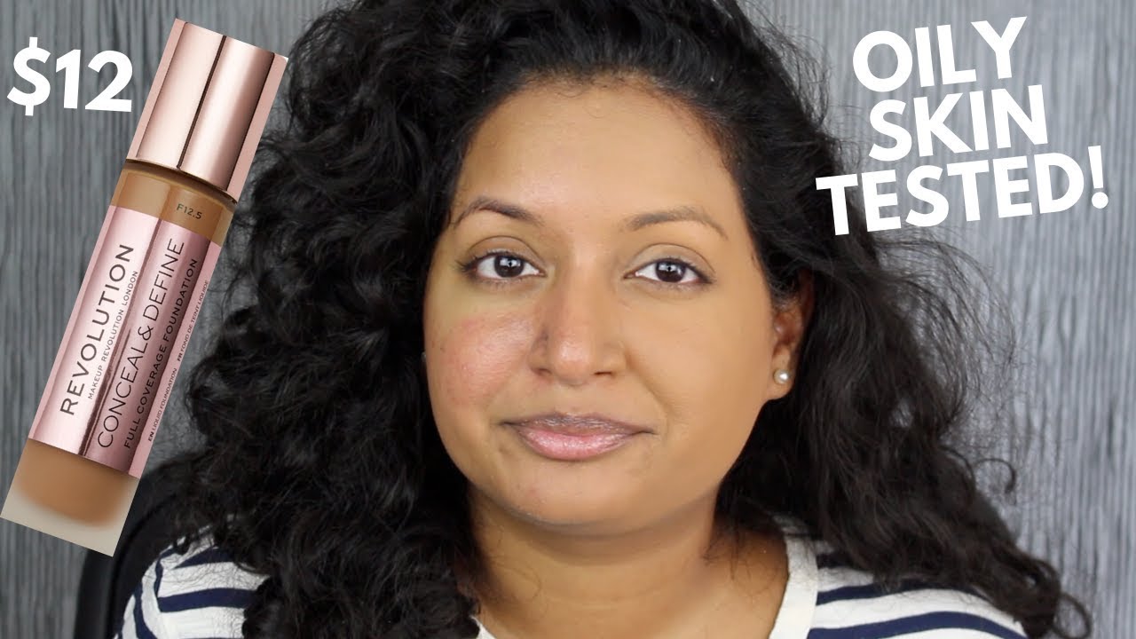 Makeup Revolution Conceal & Define Full Coverage Foundation Review ( 1 Week Wear Test)