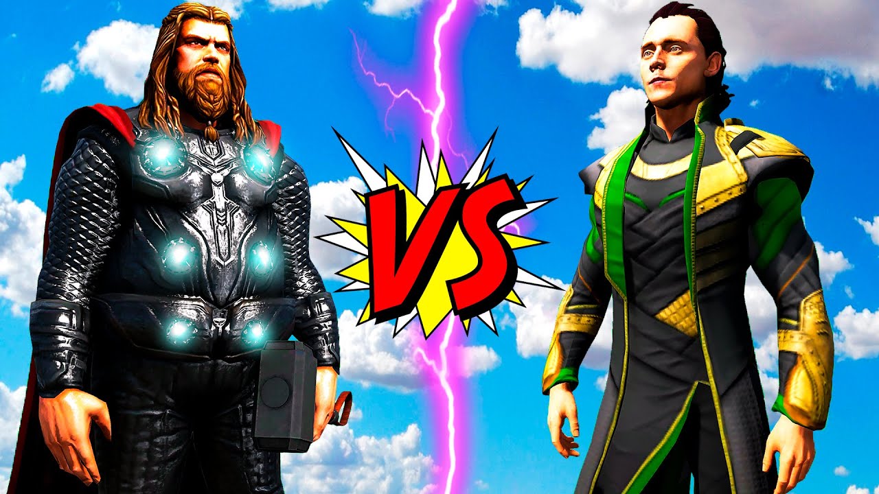 THOR VS LOKI - EPIC BATTLE AVENGERS