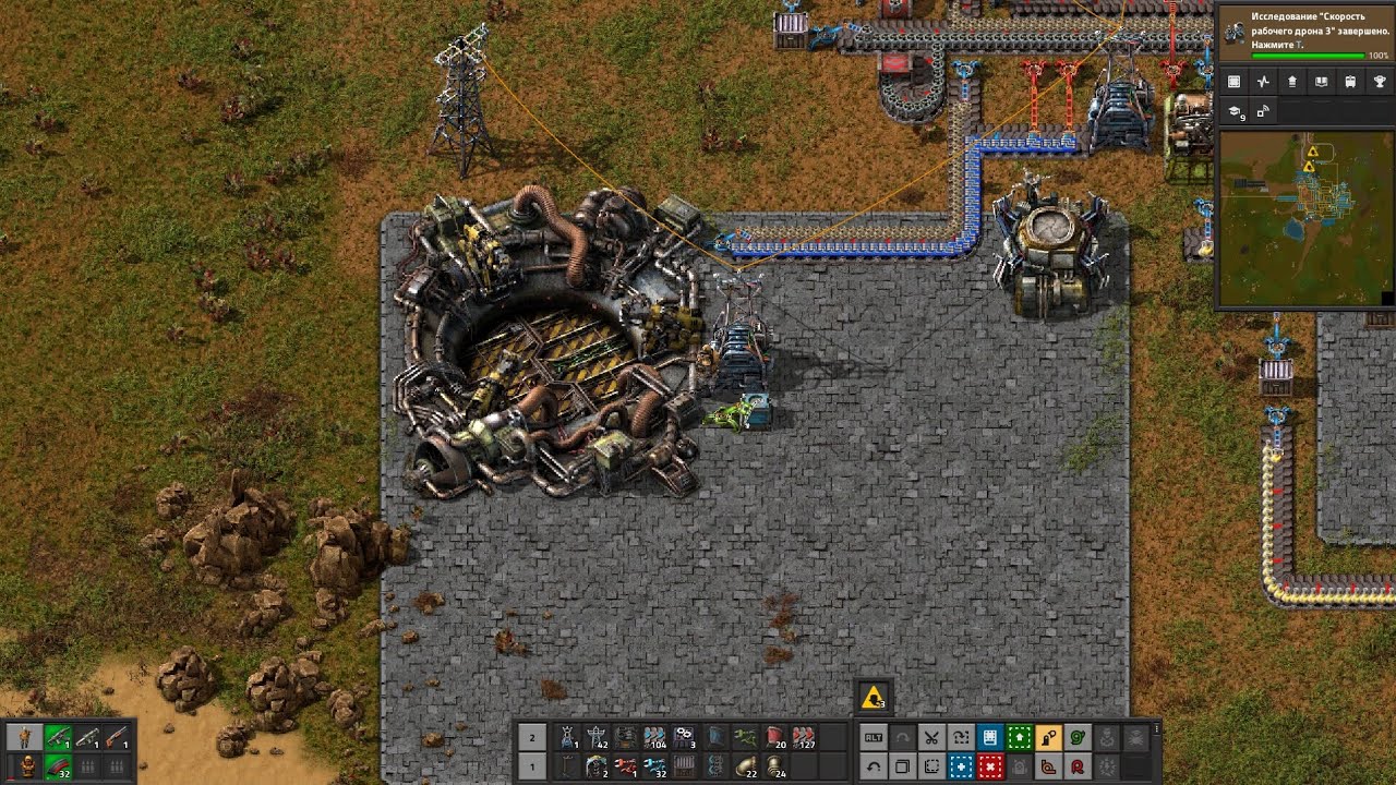 Готовим идеальный ЗАВОД для запуска РАКЕТЫ FACTORIO 